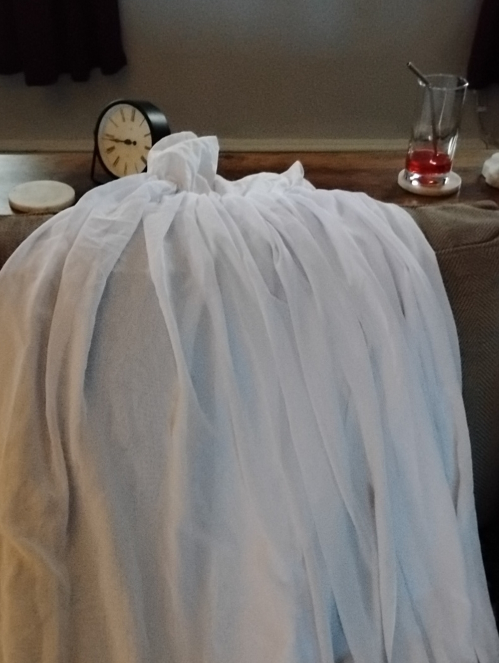 White Home Bedding Lightweight Draped Throw - Unbranded